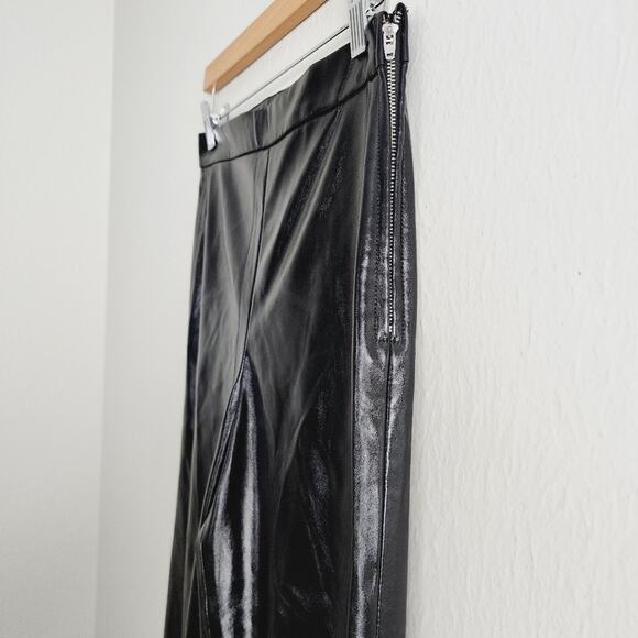 NWT Blank NYC The Baxter Black Faux Leather Ankle Pants High Rise 26 - Picture 9 of 14